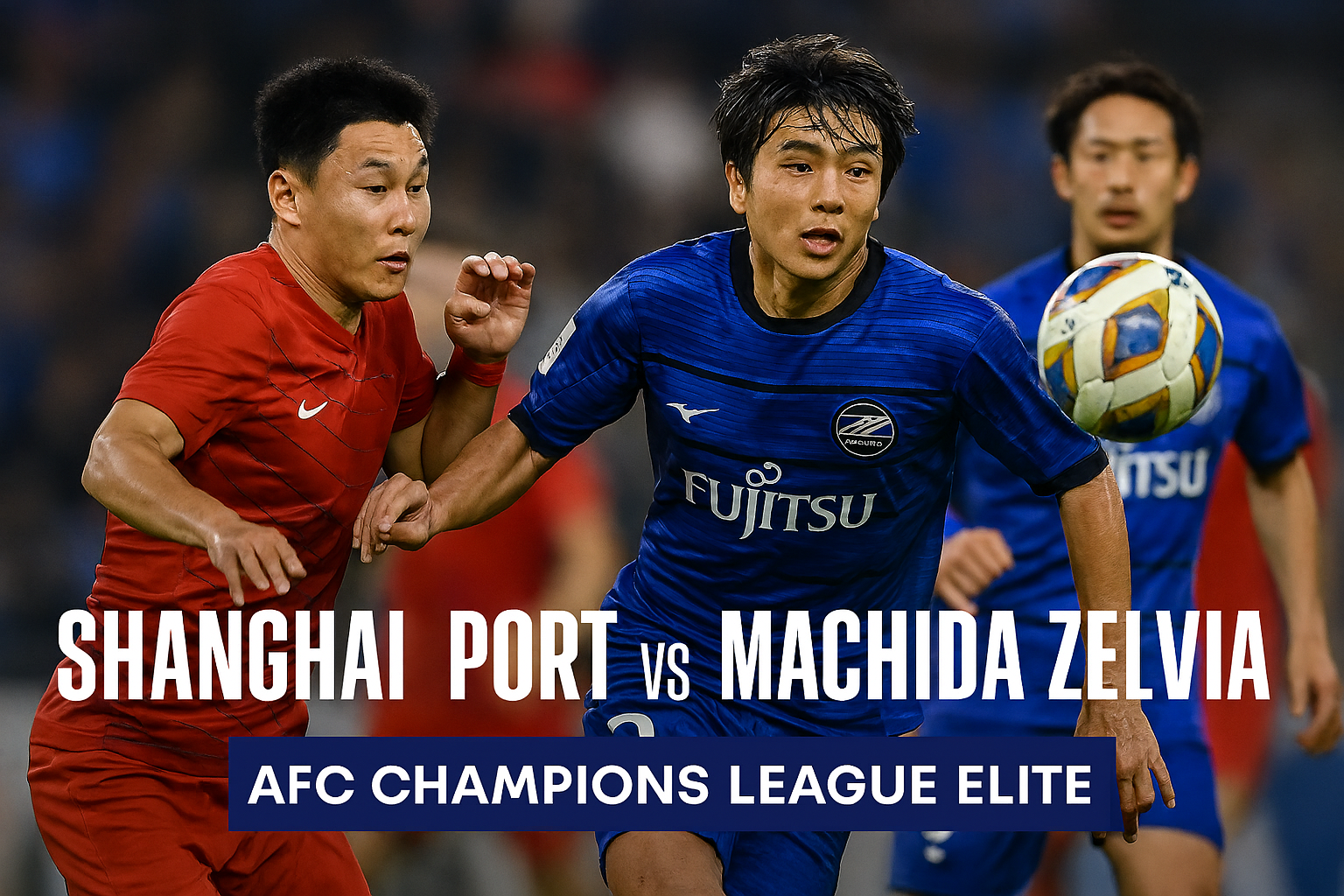 Jalalive Shanghai Port vs Machida Zelvia: Pertandingan AFC Champions League...