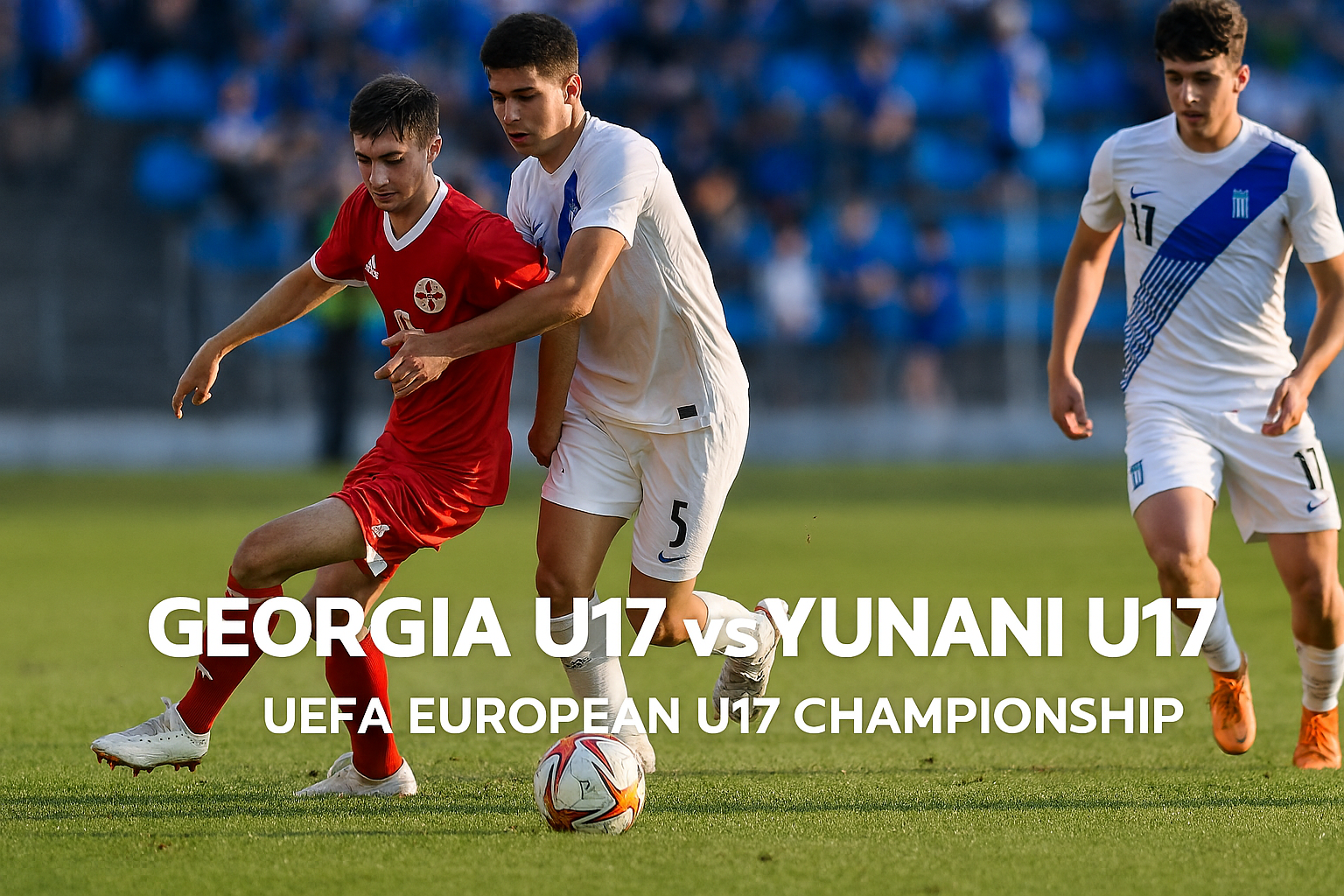 Jalalive Siarkan Langsung Georgia U17 vs Yunani U17 UEFA U17 Championship Malam Ini - Pertemuan Seru di Arena Eropa Muda