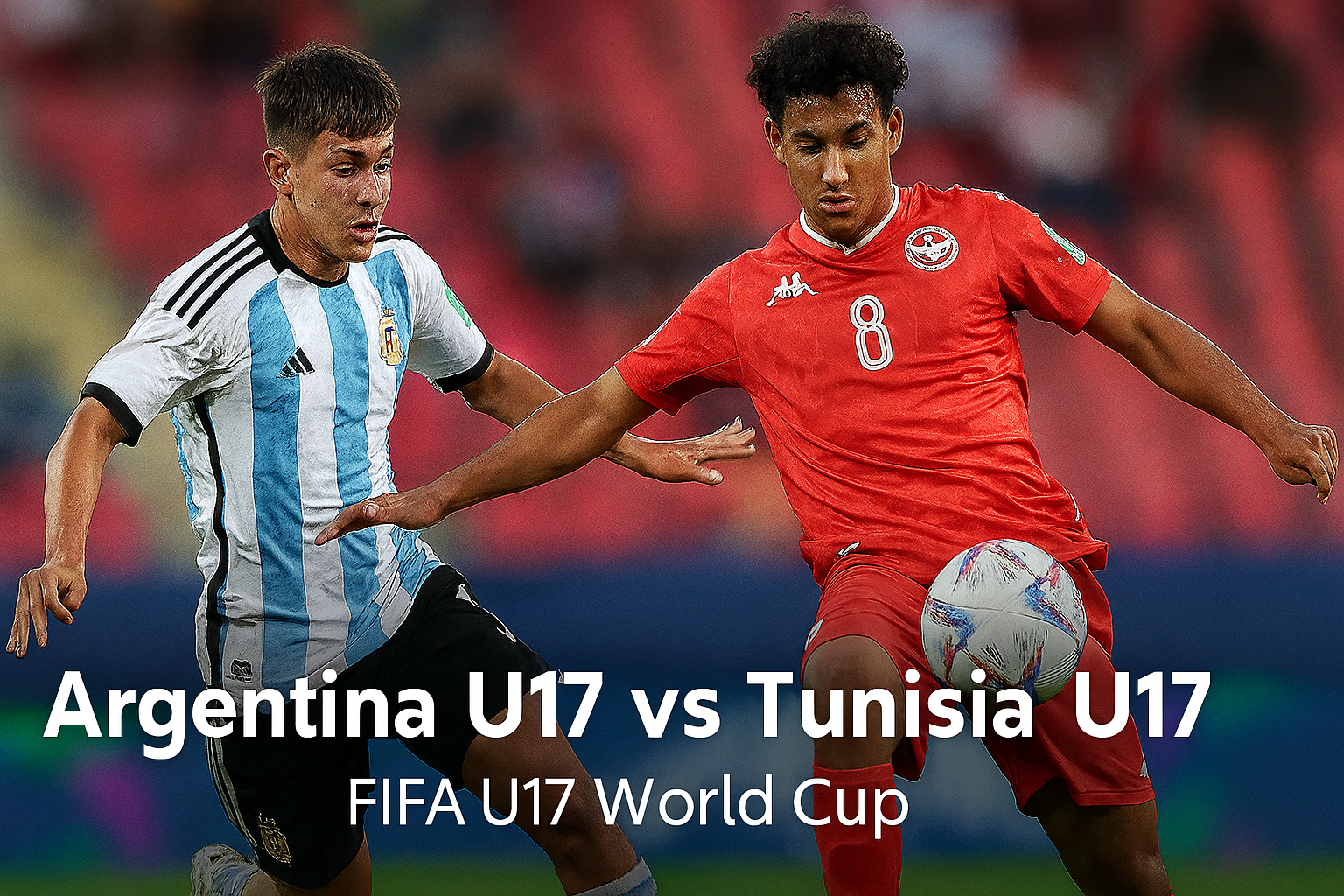 Argentina U17 vs Tunisia U17 Jalalive: Siaran Langsung dan Statistik Terbaru