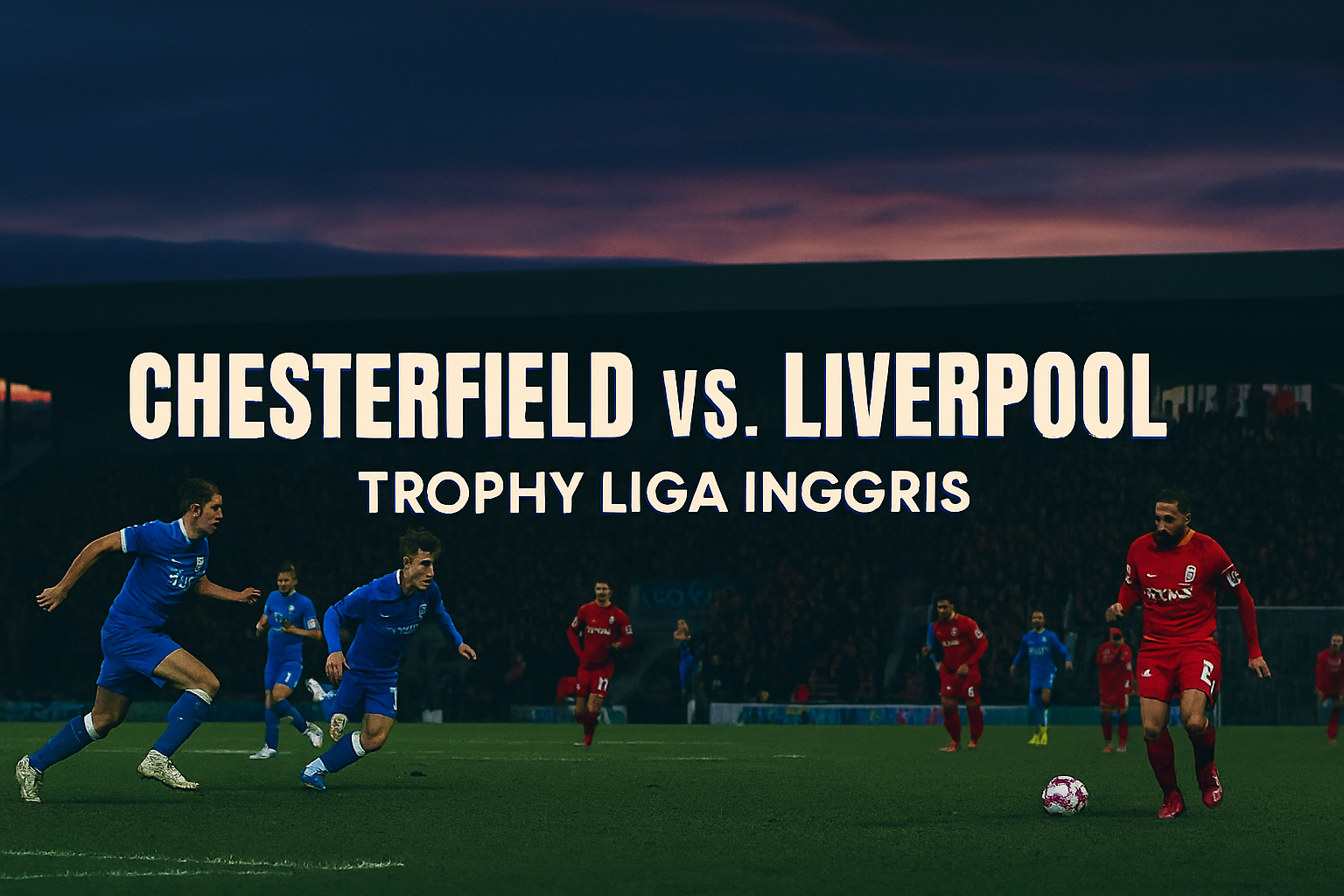 Jalalive: Laga Chesterfield vs Liverpool Trophy Liga Inggris 2025, Siaran L...