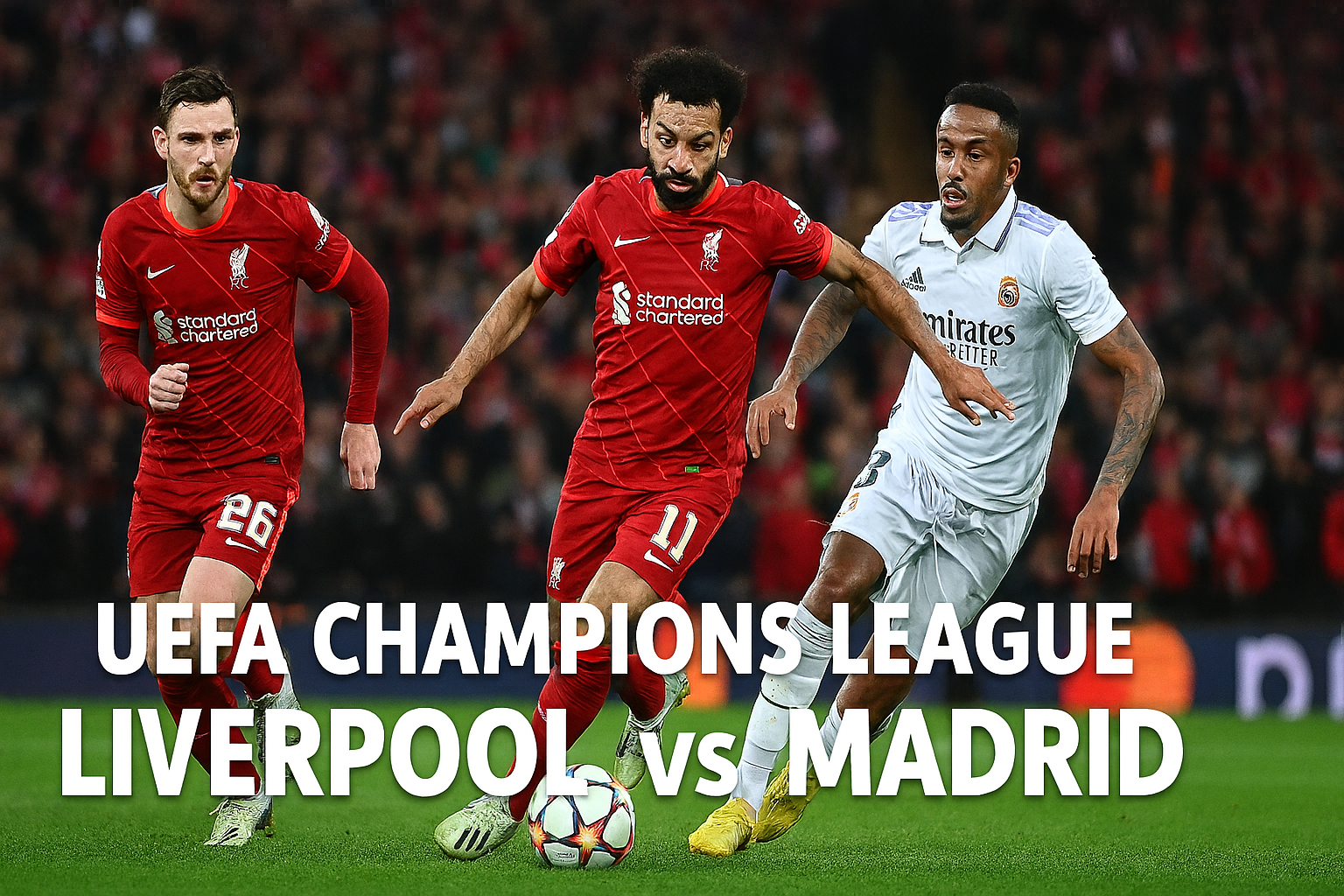 Jalalive: Real Madrid Takluk di Anfield, Liverpool Raup Kemenangan Besar!