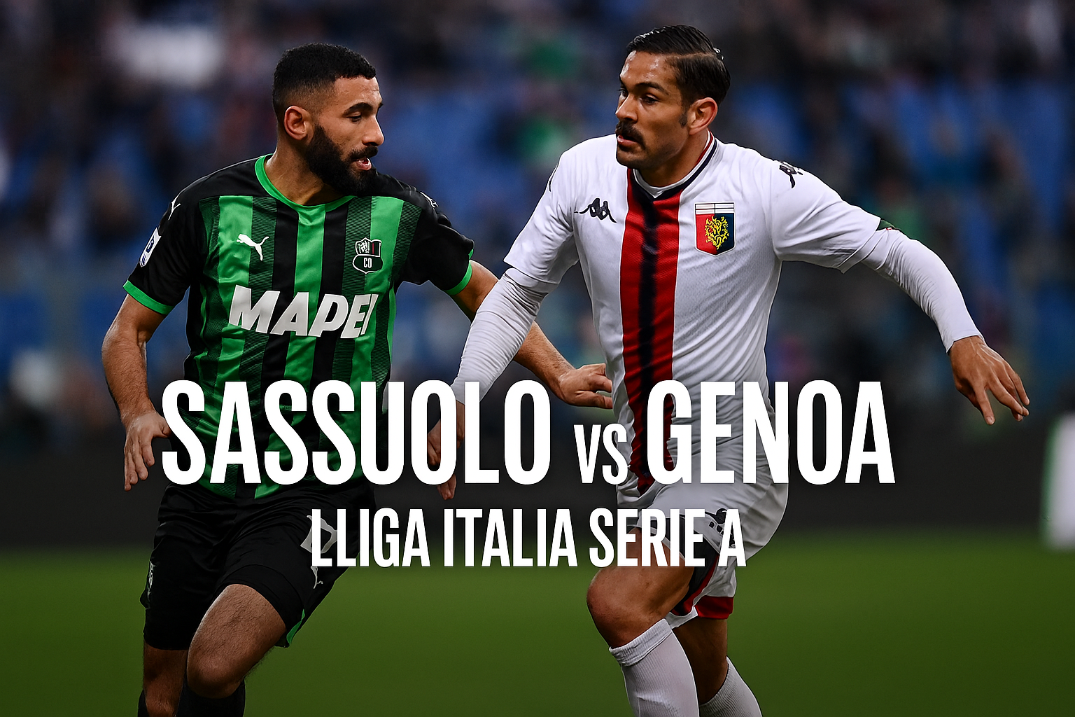 Jalalive : Sassuolo vs Genoa Live 00.30 WIB - Pertarungan Seru di Serie A yang Tak Boleh Dilewatkan