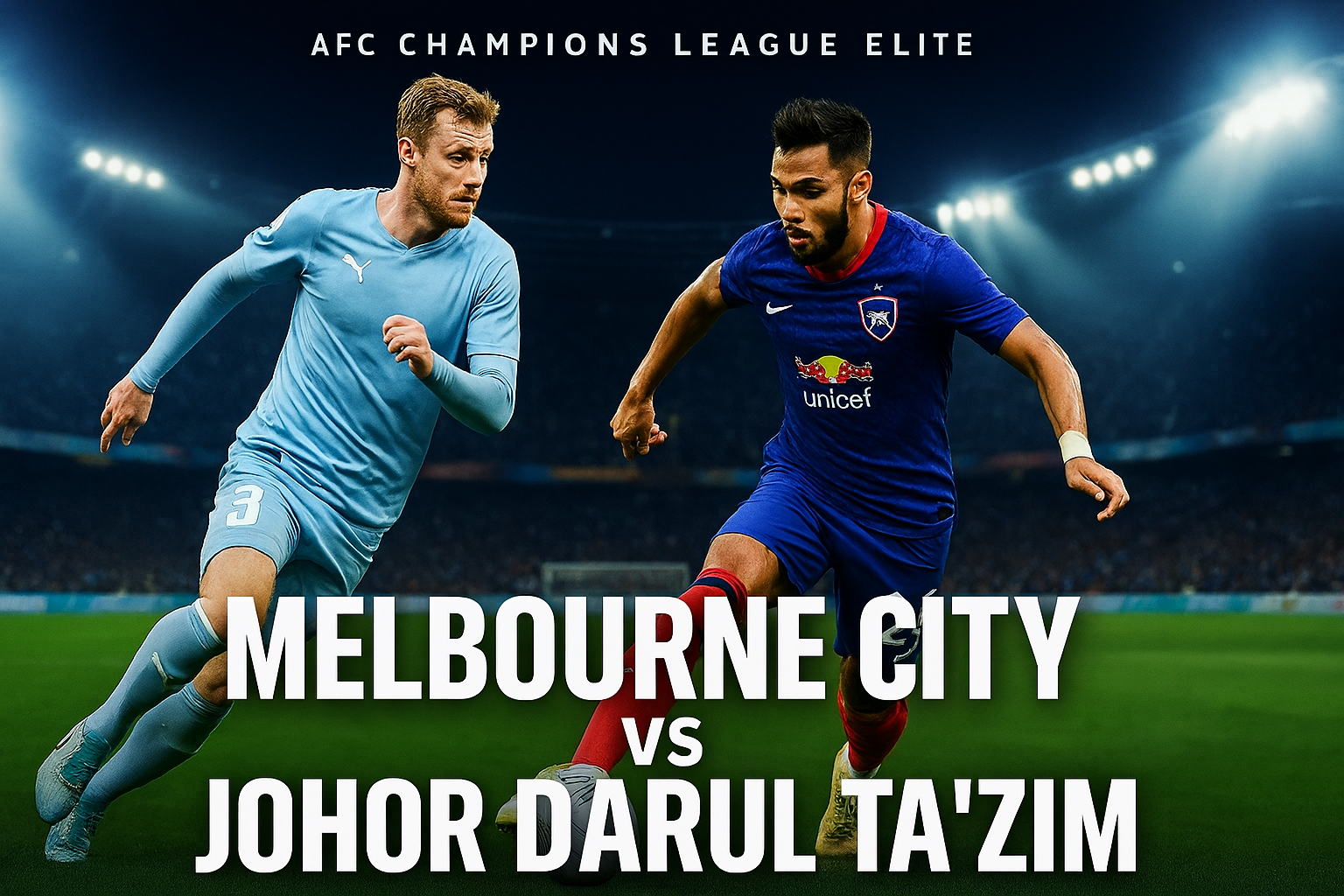 Pertarungan Melbourne City vs JDT di AFC Elite – Tonton di Jalalive, siapa yang menang?