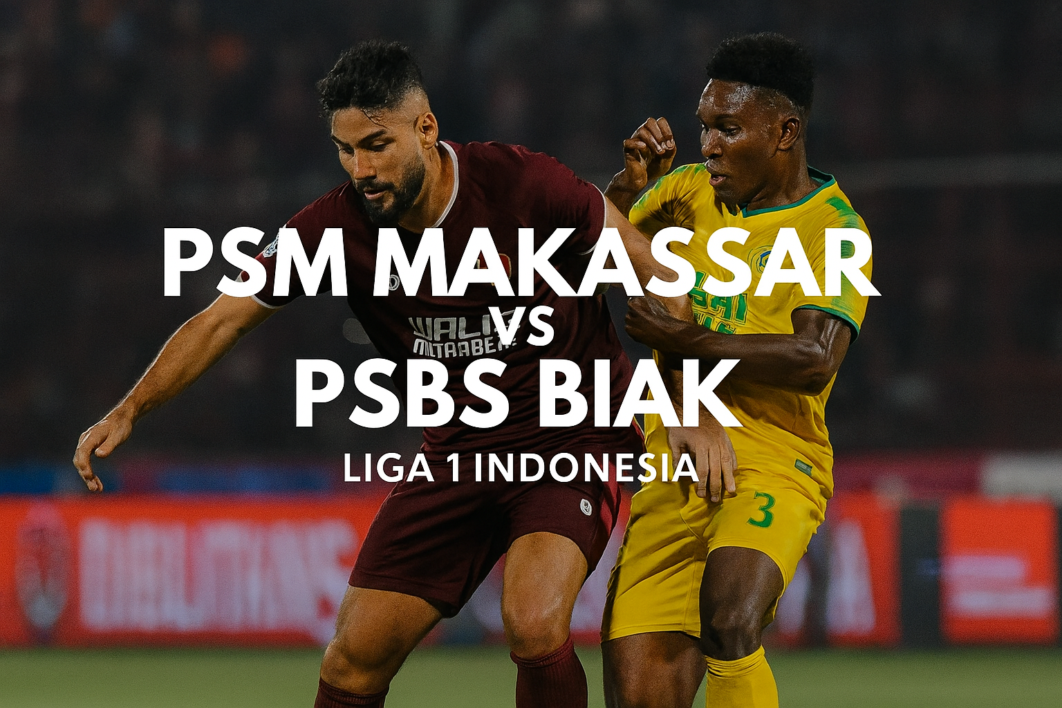 Prediksi PSM Makassar vs PSBS Biak Liga 1 Indonesia via Jalalive - Duel Ser...