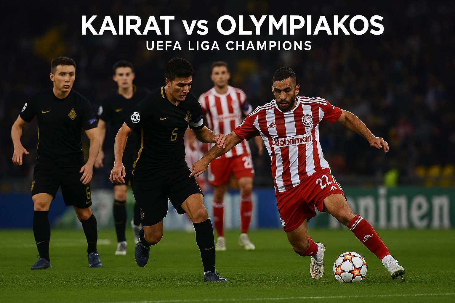 Adu Taktik Kairat vs Olympiakos – Simak Siaran Langsung Jalalive dan Strategi Pertandingan yang Menegangkan