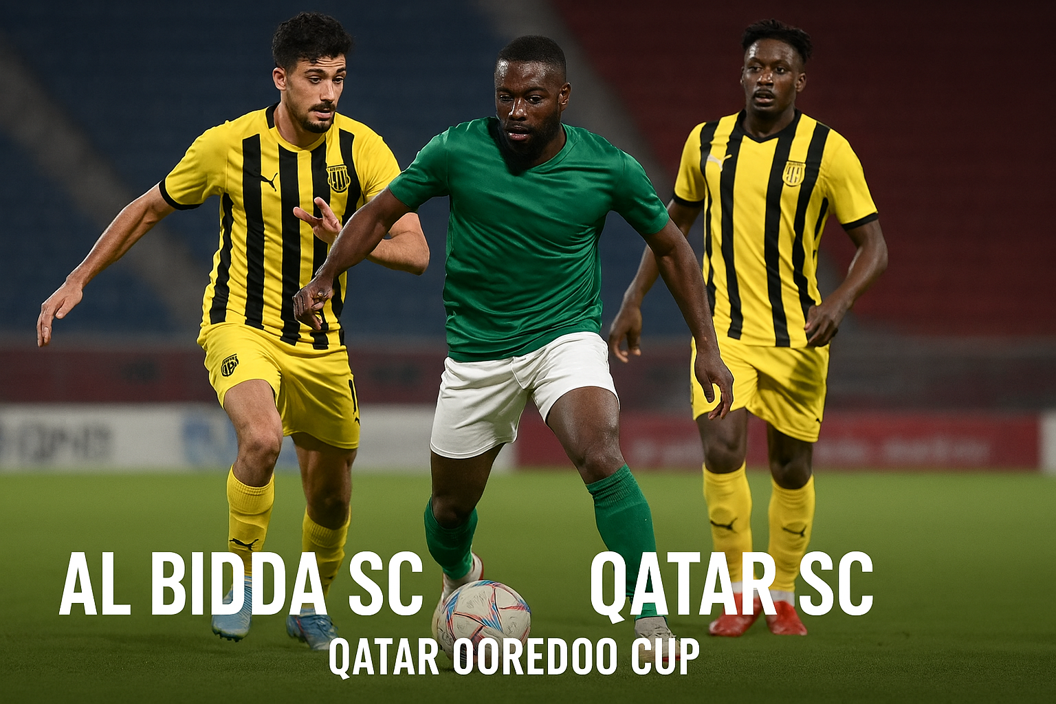 Jalalive : Jelang Kickoff! Al Bidda vs Qatar SC Ooredoo Cup Malam Ini - Per...