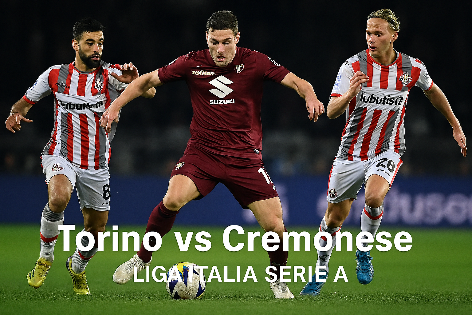 Nonton Gratis Torino vs Cremonese Liga Italia di Jalalive Malam Ini - Sambut Sensasi Pertandingan Seru Liga Serie A