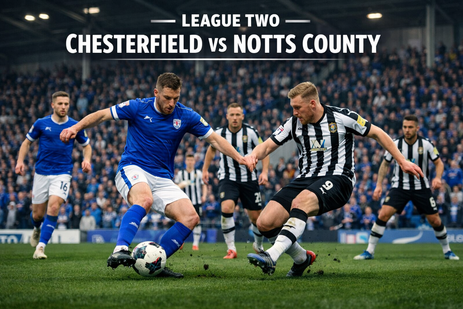 Saksikan Liga 2 Inggris Chesterfield vs Notts County Live di Jalalive - Duel Seru Kedua Raksasa Sepak Bola Inggris