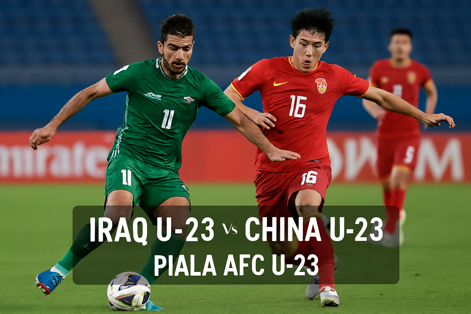 Jalalive Kupas Kekuatan Iraq U-23 vs China U-23 di Piala AFC U-23 Jam 21.00 WIB - Duel Panas Menanti di Tengah Ketatnya Babak Penyisihan