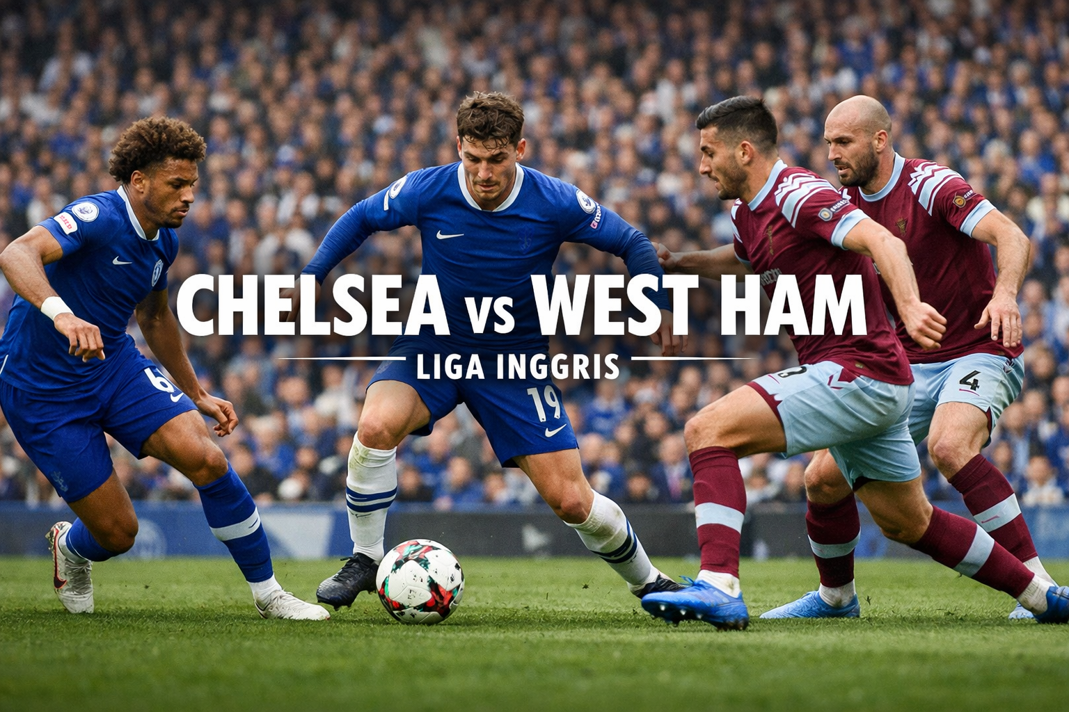 Jalalive Siarkan Langsung Big Match Chelsea vs West Ham Liga Inggris Jam 00.30 WIB - Saksikan Duel Seru Kedua Tim Terbaik EPL