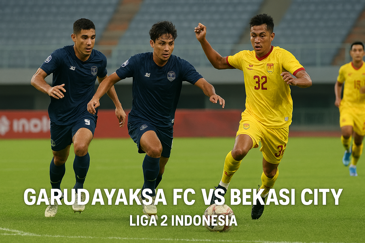 Liga 2 Indonesia Malam Ini Garudayaksa FC vs Bekasi City Live Eksklusif Jalalive - Duel Seru di Kompetisi Regional yang Menegangkan