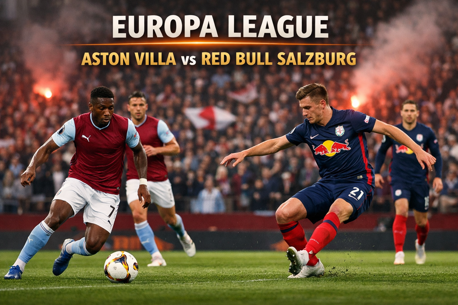 Malam Seru Liga Eropa Dini Hari Ini 03.00 WIB - Aston Villa vs Red Bull Salzburg Eksklusif di Jalalive