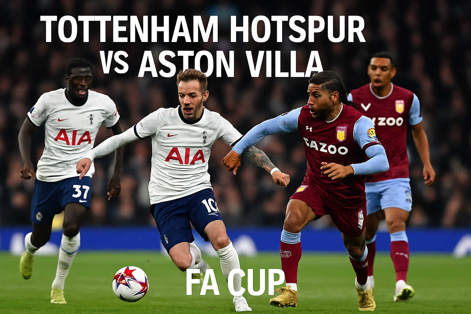 Tottenham Hotspur vs Aston Villa FA Cup Dini Hari Ini - Jalalive Ulas Duel Penting Musim Ini
