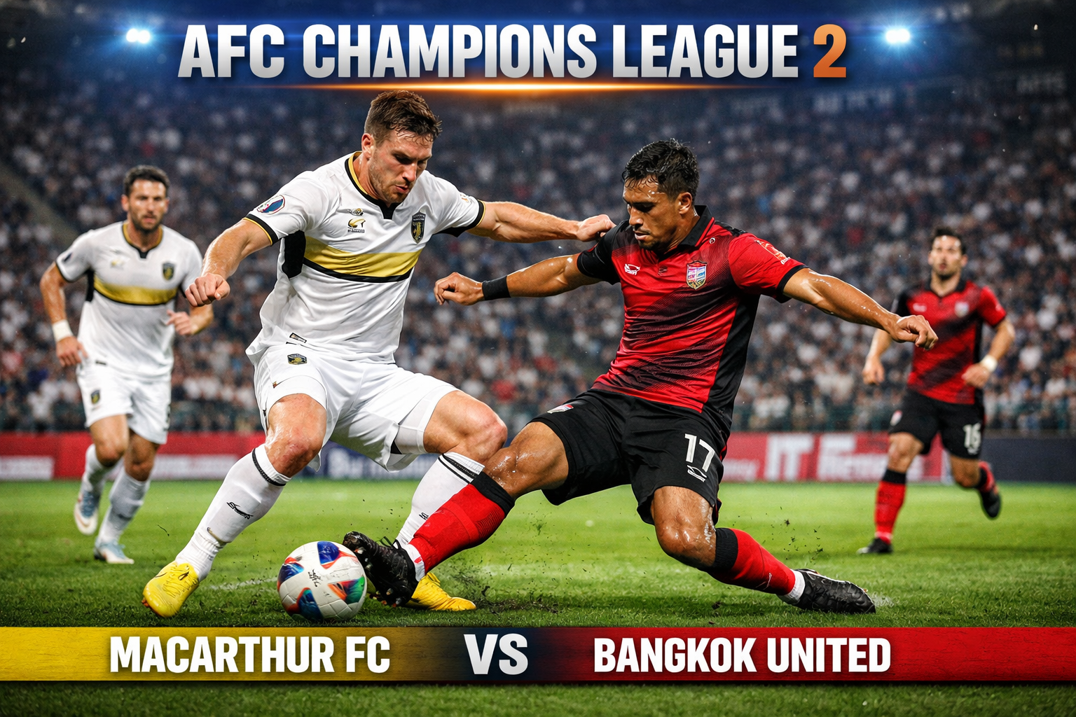 Macarthur FC vs Bangkok United 14.45 WIB Liga Champions 2 AFC: Jalalive Sajikan Streaming Tanpa Ribet