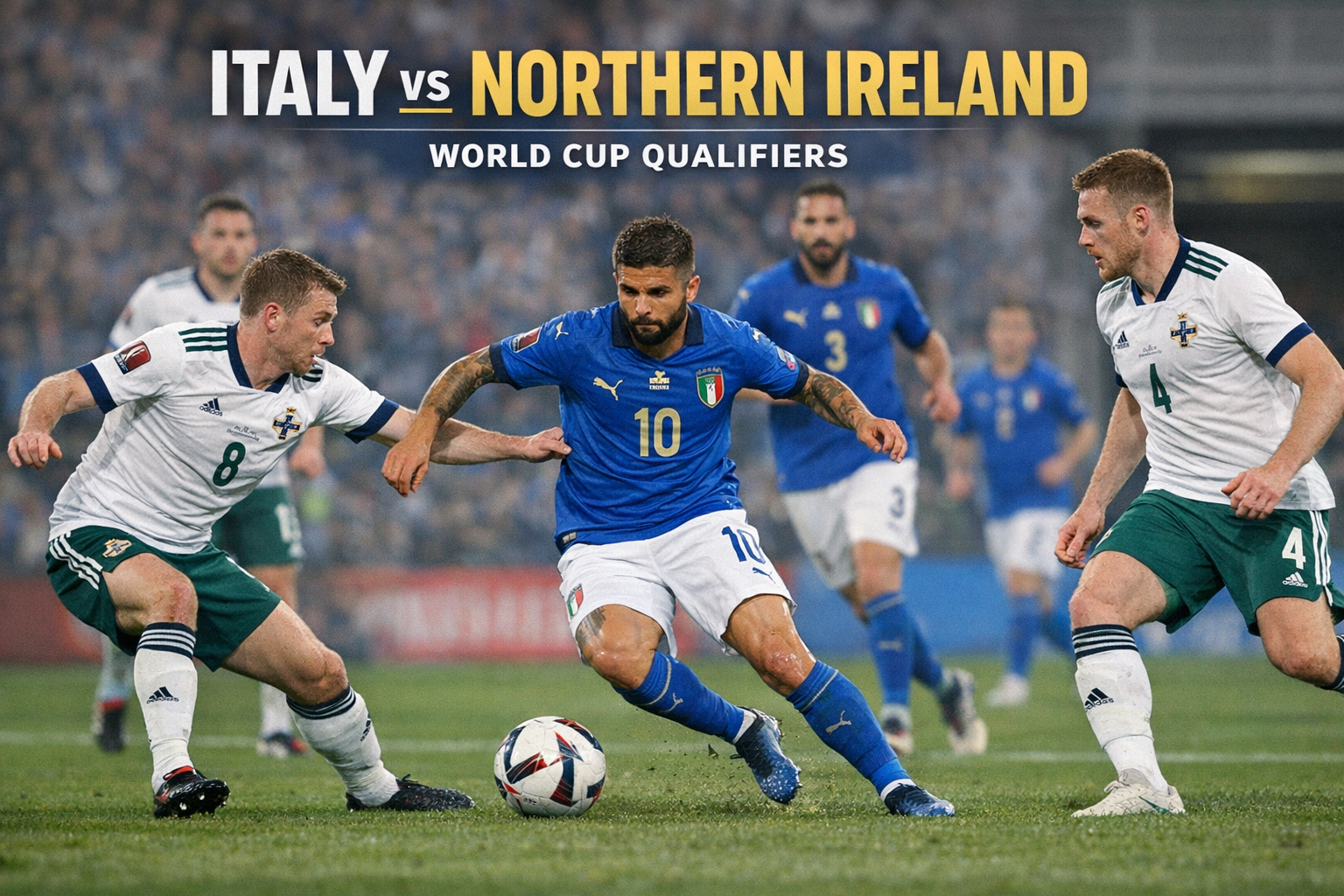 Jalalive Siarkan Italy vs Northern Ireland Dini Hari - Pertarungan Duel Sengit Menuju Piala Dunia yang Dinanti-nanti