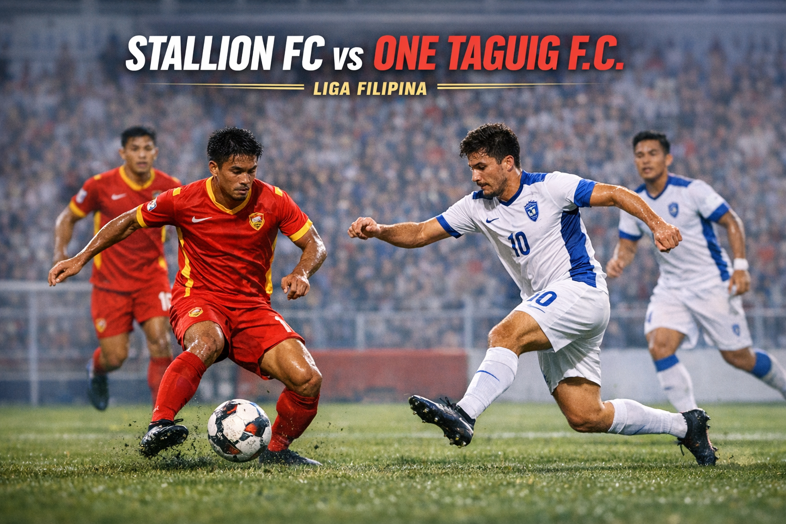 Jalalive Update Liga Filipina : Stallion FC vs One Taguig F.C. Malam Ini 19.30 WIB Diprediksi Sengit