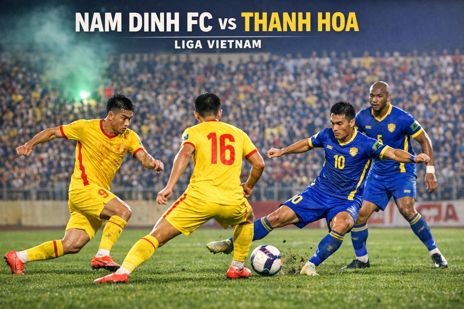 Liga Vietnam Kembali Panas - Nam Dinh FC vs Thanh Hoa Sore Ini Pukul 18.00 WIB Jadi Fokus Jalalive
