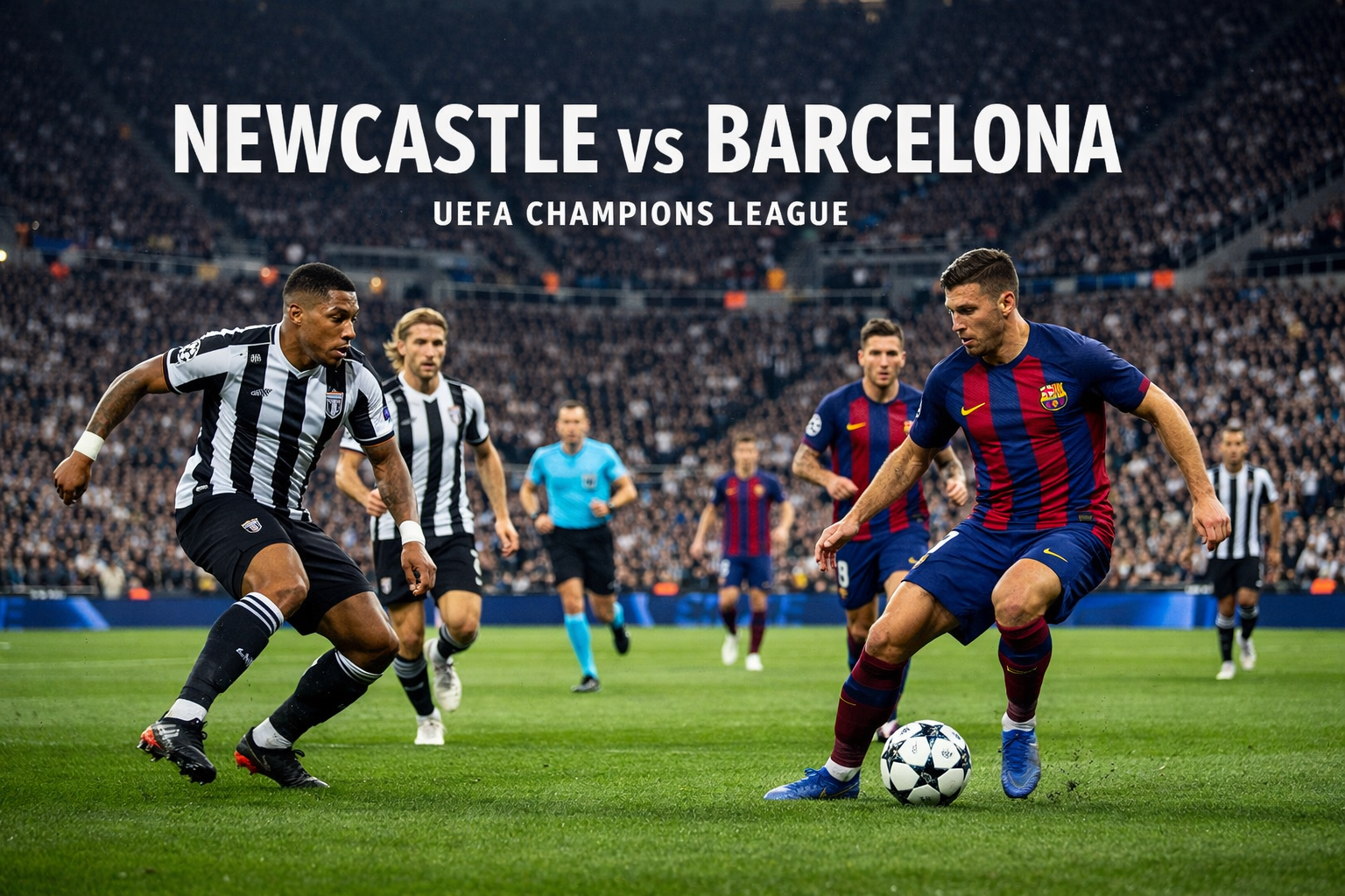 Newcastle vs Barcelona 1-1 Jadi Laga Paling Dramatis Malam Ini – Jalalive Ungkap Kronologi Gol di Menit Krusial