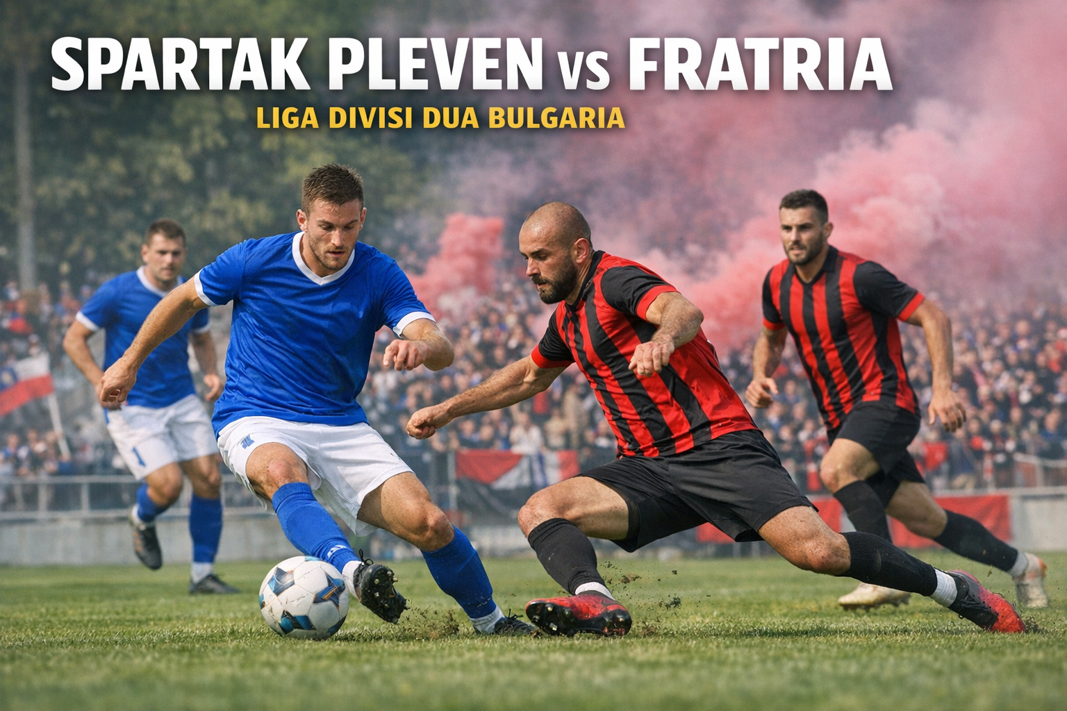 Duel Sengit Spartak Pleven vs Fratria Liga Divisi Dua Bulgaria Pukul 21.00 WIB Live di Jalalive - Pertarungan Seru yang Menjadi Perbincangan Hangat Fans Sepak Bola