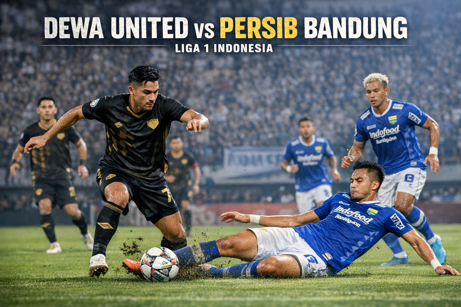 Jadwal Jalalive Dewa United vs Persib Bandung Liga 1 Indonesia Malam Ini Pukul 19.00 WIB Pertandingan Menarik