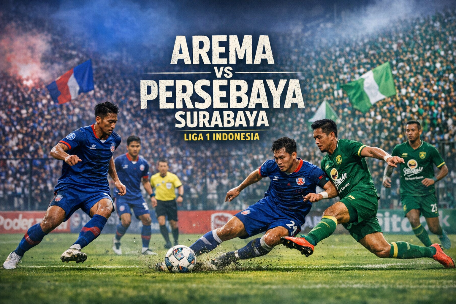 Jalalive Bahas Duel Klasik Arema FC vs Persebaya Liga 1 Indonesia Hari Ini Pukul 15.30 WIB dengan Atmosfer Derby