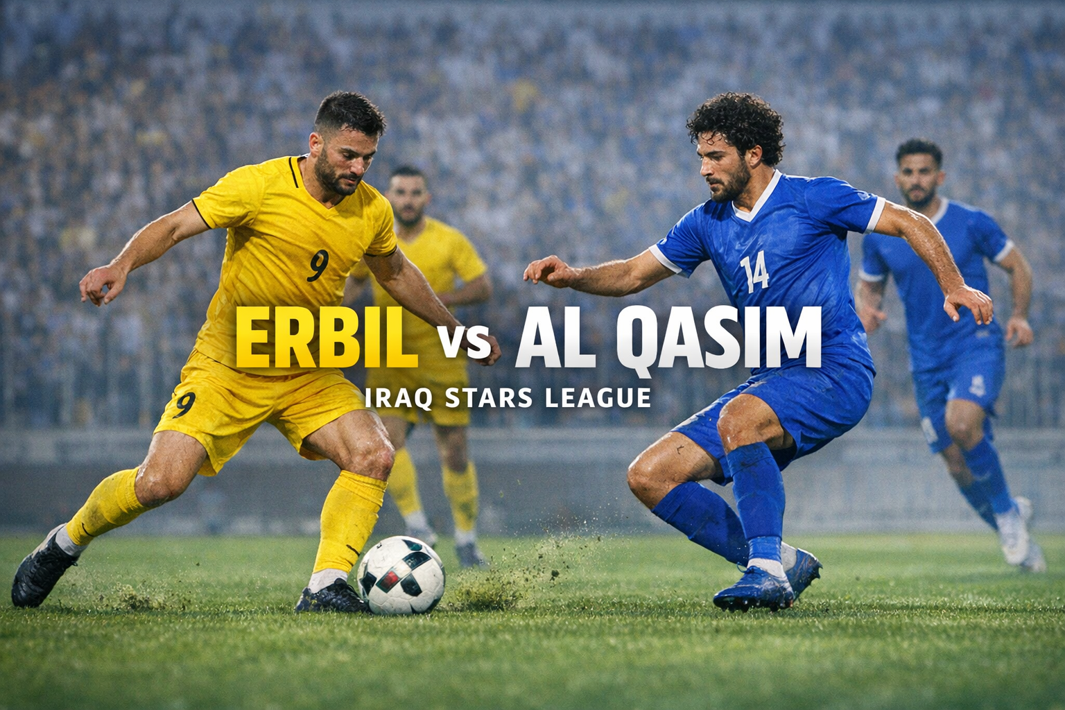 Jalalive Tampilkan Arbil vs Al Qasim Malam Ini Jam 21.00 WIB Iraq Stars League dengan Streaming Lancar