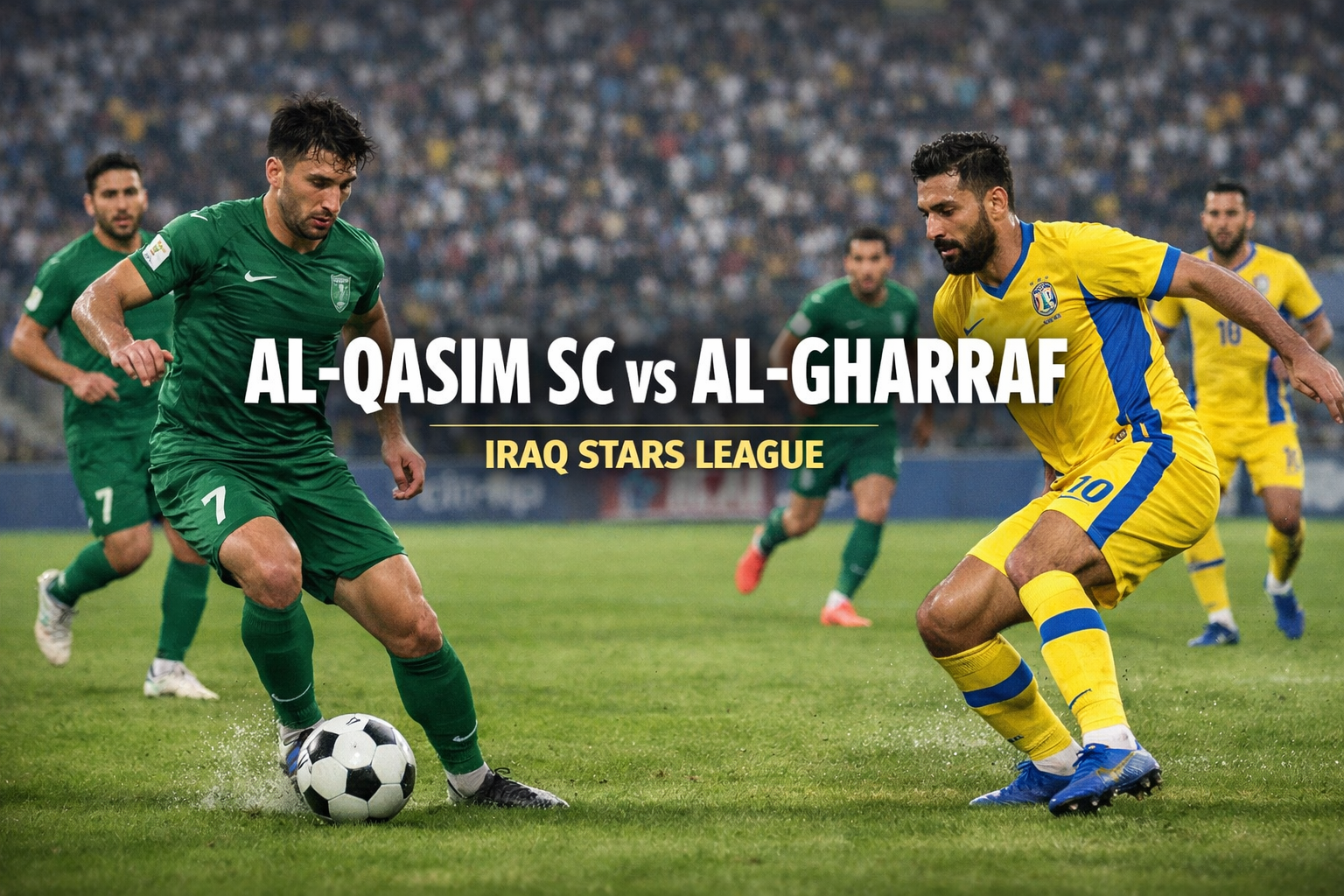 Laga Krusial Al-Qasim SC vs Al-Gharraf Iraq Stars League Malam Ini 23.30 WIB Dibahas Lengkap oleh Jalalive – Perjuangan Sengit Menuju Puncak Klasemen