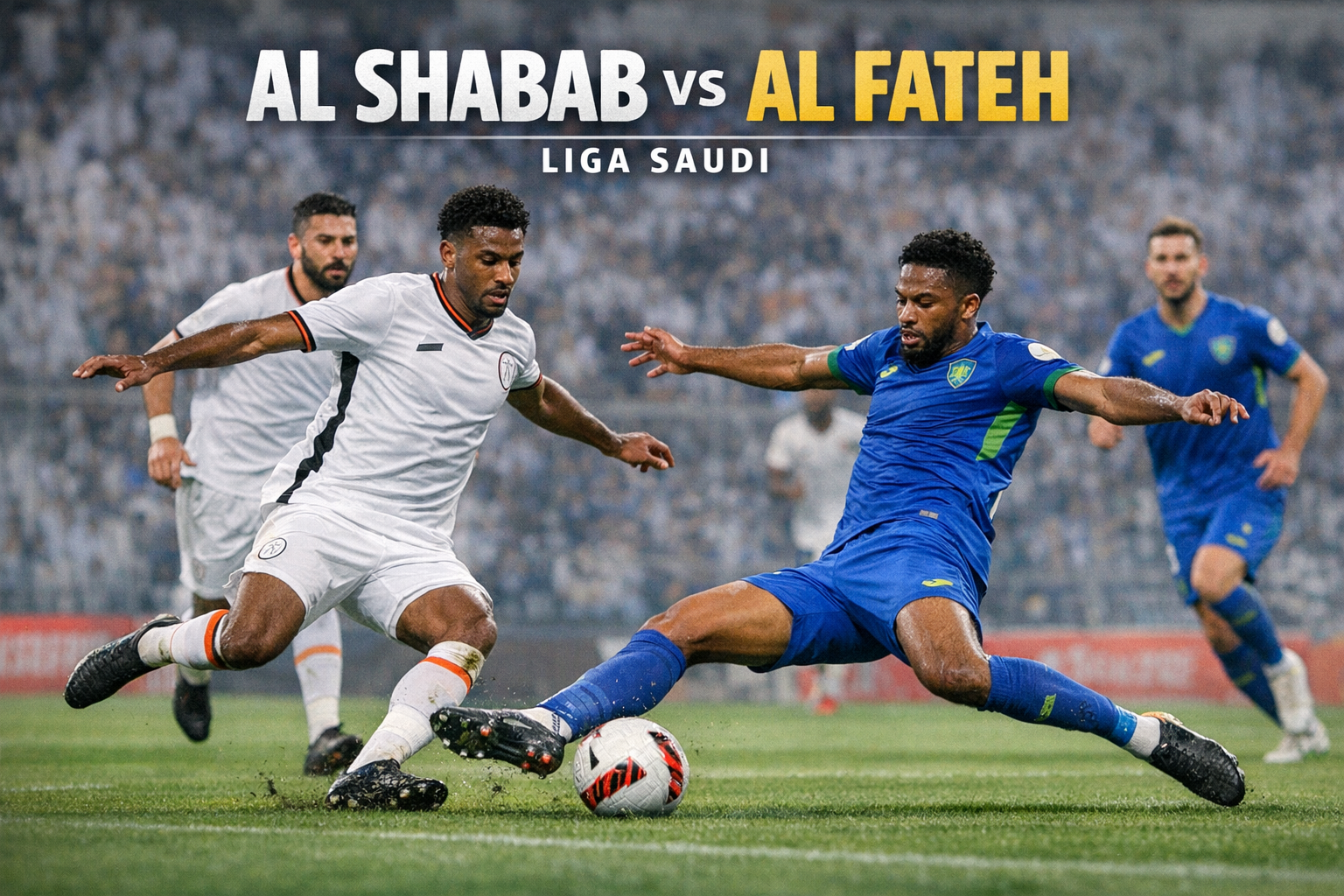 Pertandingan Bergengsi Al Shabab vs Al Fateh Liga Saudi Jam 23.00 WIB Malam Ini Disuguhkan Jalalive