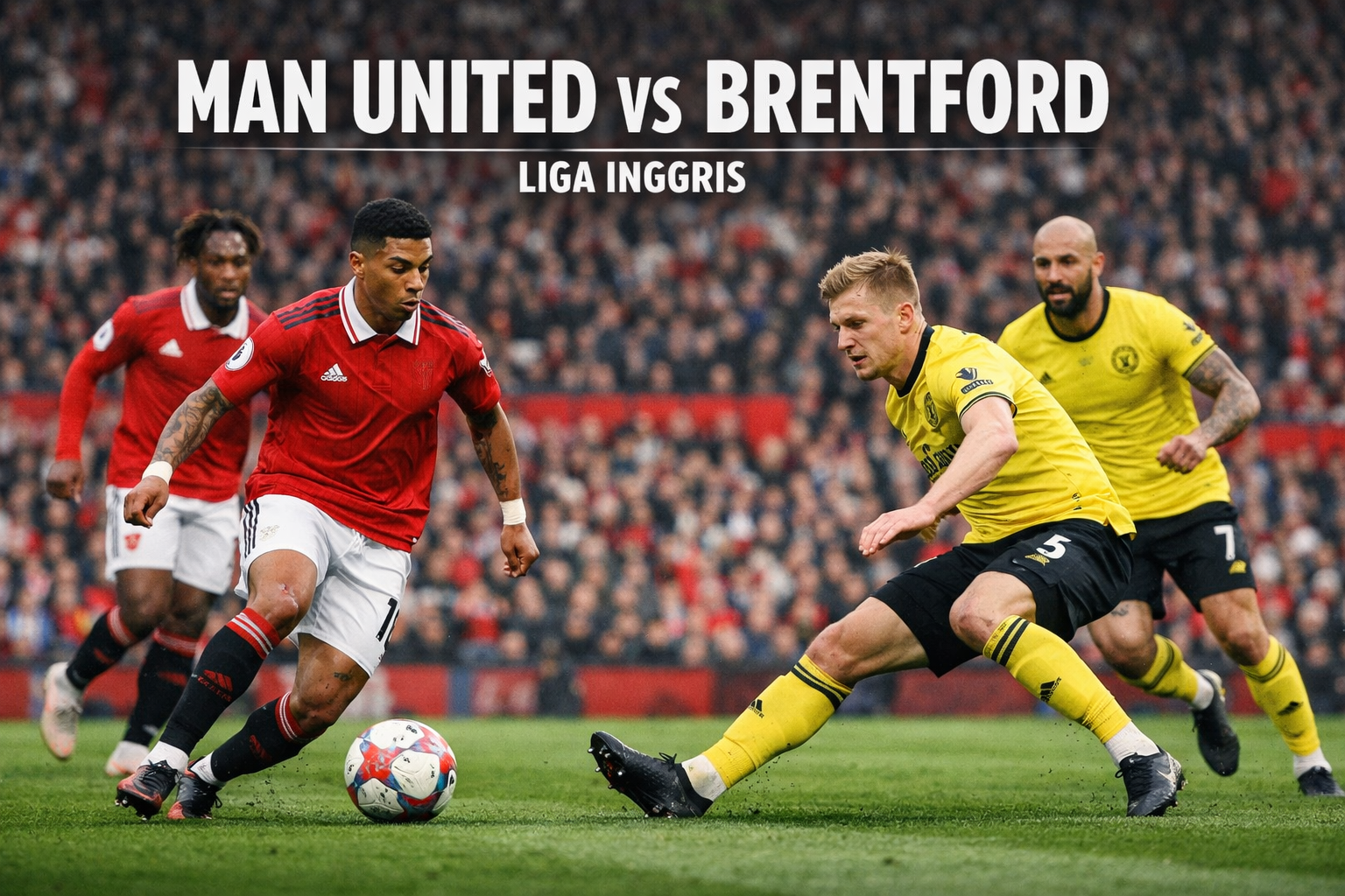 Saksikan Duel Man United vs Brentford Dini Hari Ini Jam 02.00 WIB Eksklusif di Jalalive