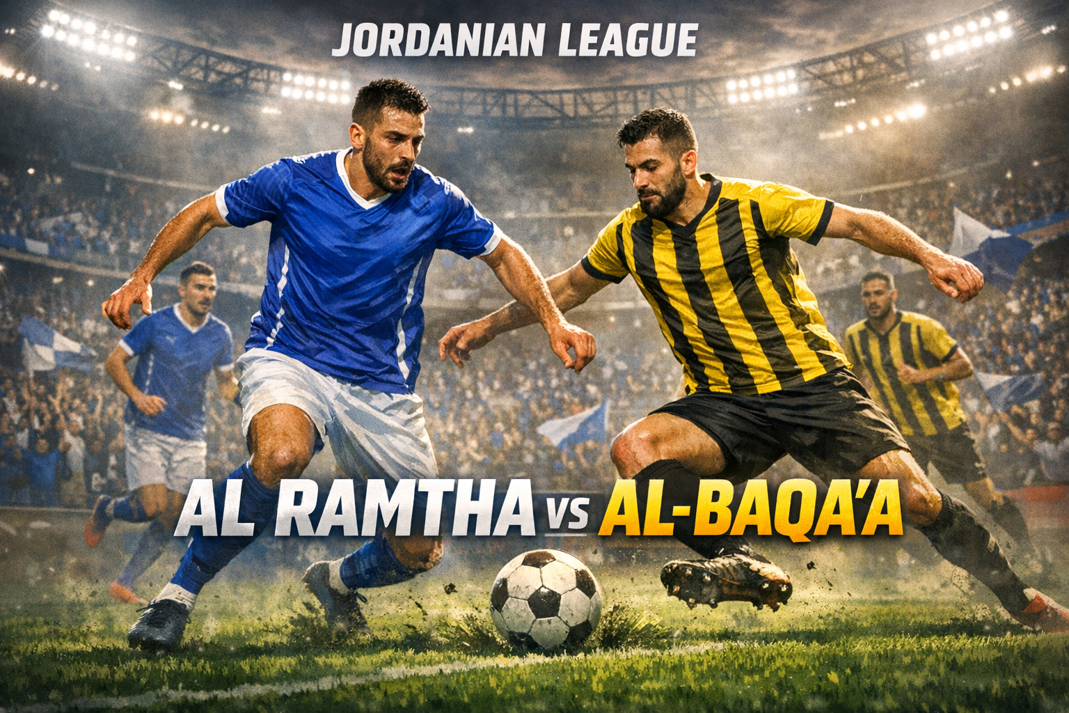 Jalalive Tampilkan Analisis Laga Al Ramtha vs Al-Baqa'a Liga Yordania Malam Ini yang Dipenuhi Drama
