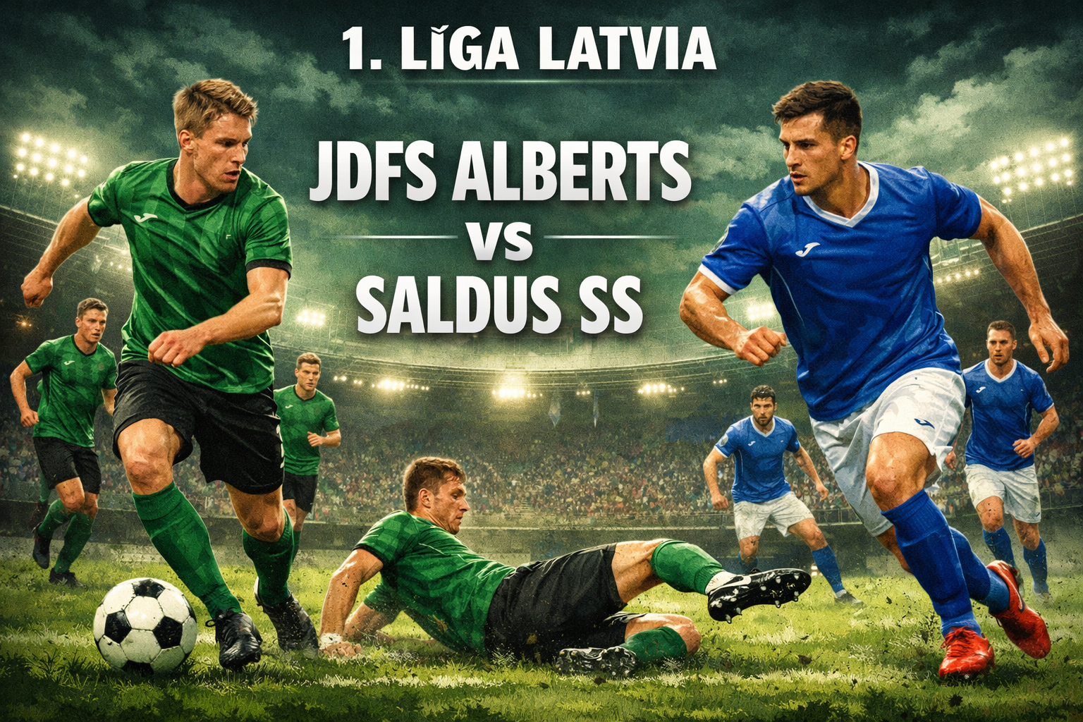 Jalalive : Pertandingan JDFS Alberts vs Saldus SS 1. Liga Latvia Malam Ini Pukul 22.00 WIB yang penuh gengsi