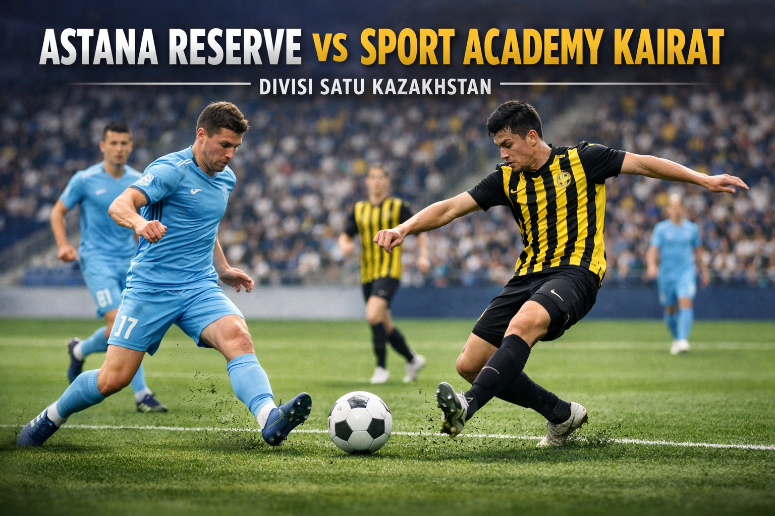 Jalalive Sajikan Pembahasan Astana Reserve vs Sport Academy Kairat Divisi Satu Kazakhstan Sore Ini Pukul 18.00 WIB yang Penuh Daya Tarik