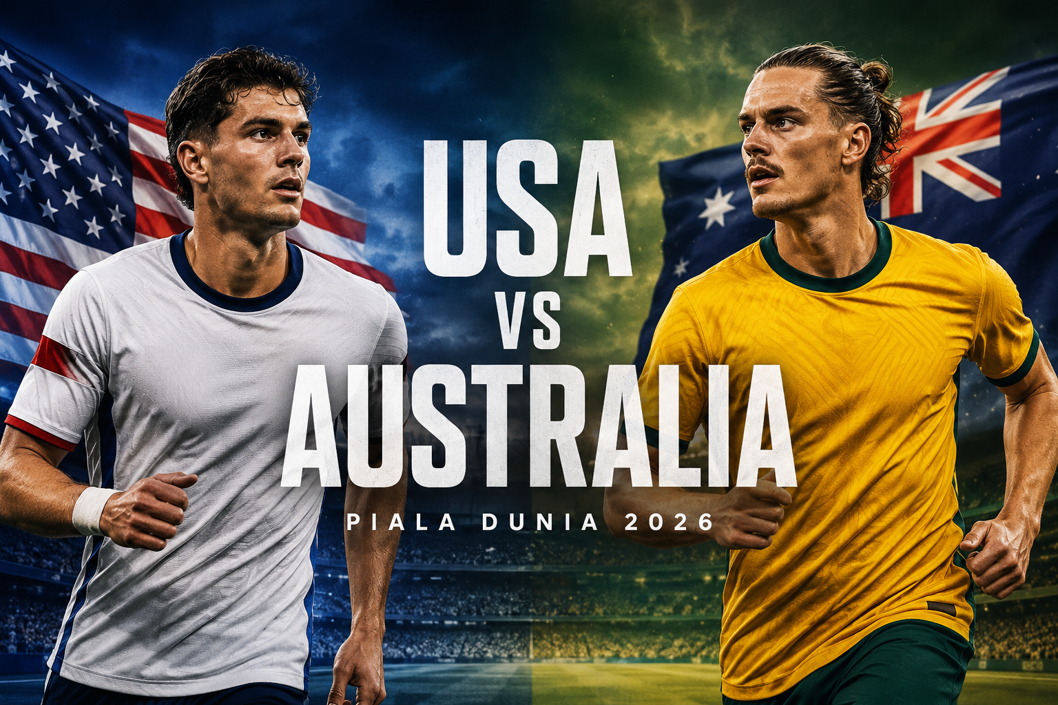 Streaming Dini Hari USA vs Australia Piala Dunia 2026 Pukul 02.00 WIB Jadi Momentum Menarik di JalaLive