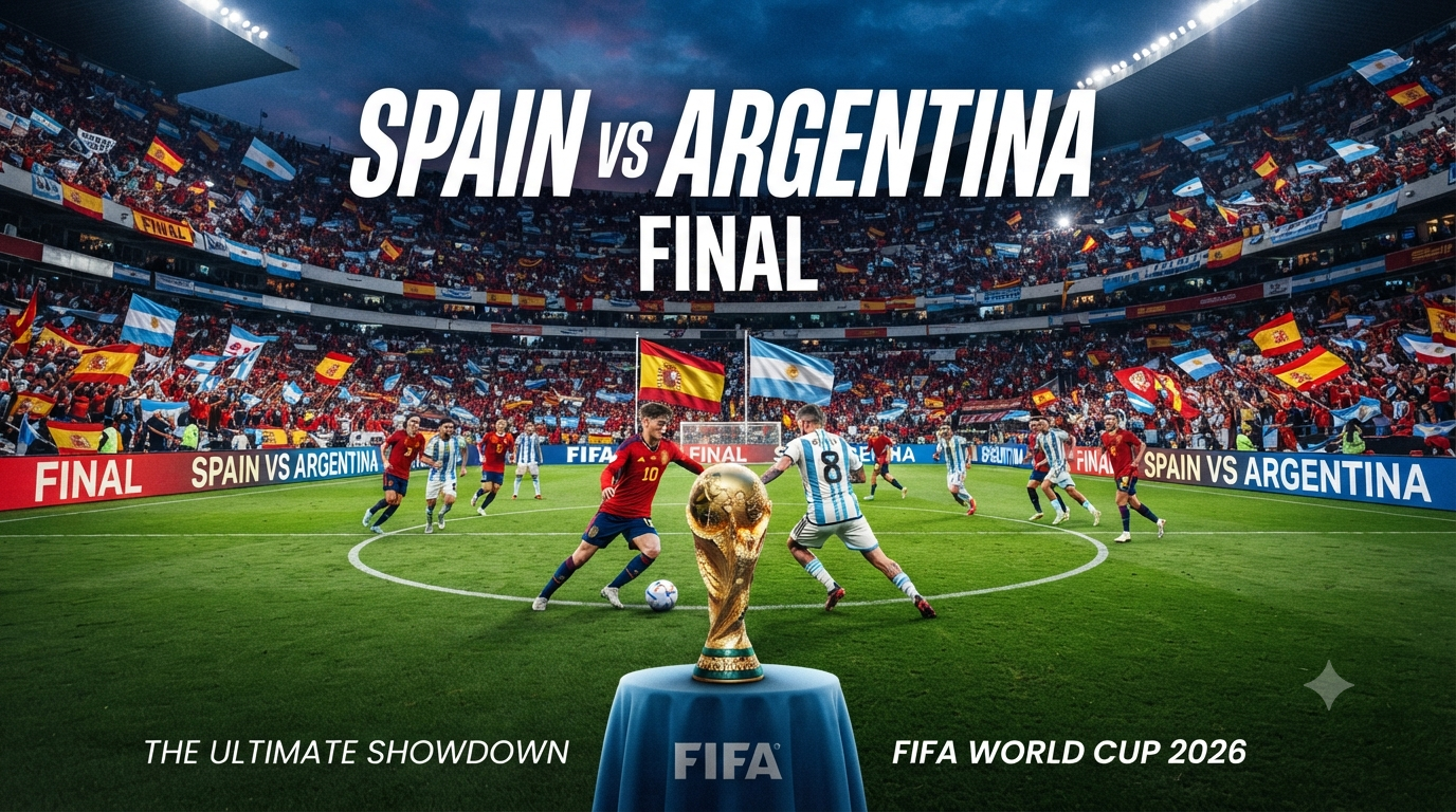 Jalalive Jadi Tempat Streaming Final Piala Dunia 2026 Spanyol vs Argentina Dini Hari Ini Pukul 02.00 WIB yang Banyak Dicari - Update Tercepat